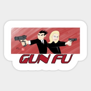 Gun Fu Sticker